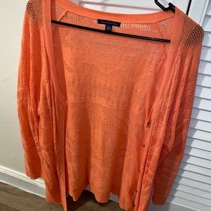 Coral 3/4 Sleeve Cardigan